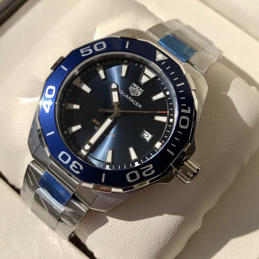 TAG Heuer Aquaracer Replica Horloge - 1:1 Super Clone met Betaling bij Levering 1044019900 - front view | Aquaracer