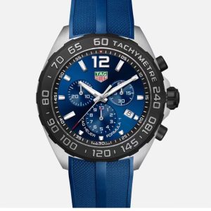 TAG Heuer F1 Replica Horloge: Super Clone Kwaliteit met Betaling bij Levering 1110414500 - side view | Tag Heuer