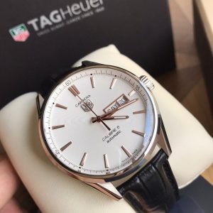 TAG Heuer Carrera Replica Horloge 1 op 1 met Zwitsers Uurwerk en Luxe Krokodillenband 1116790001 - side view | Carrera